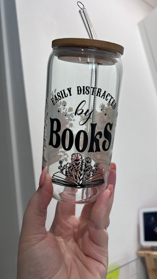 Easily distracted by books Cup