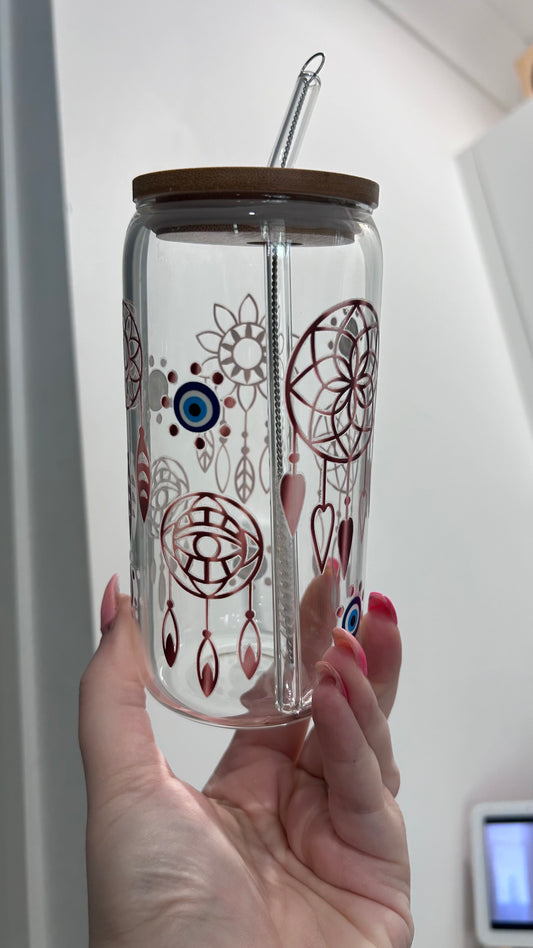 Dream catcher evil eye Cup